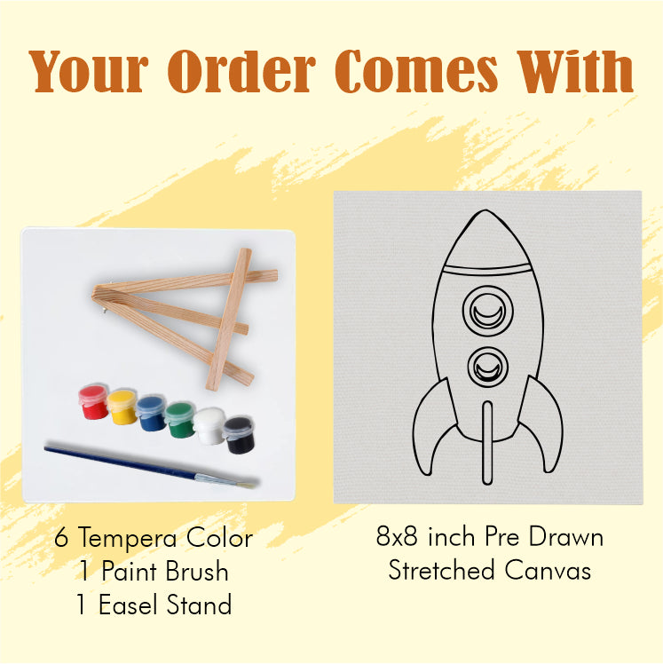 rocket DIY Framed Canvas Base for Painting