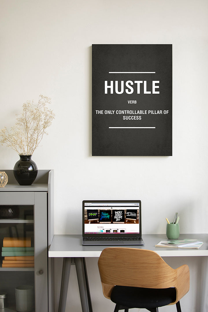 Hustle Verb