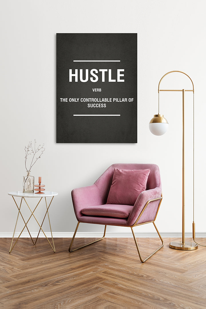 Hustle Verb