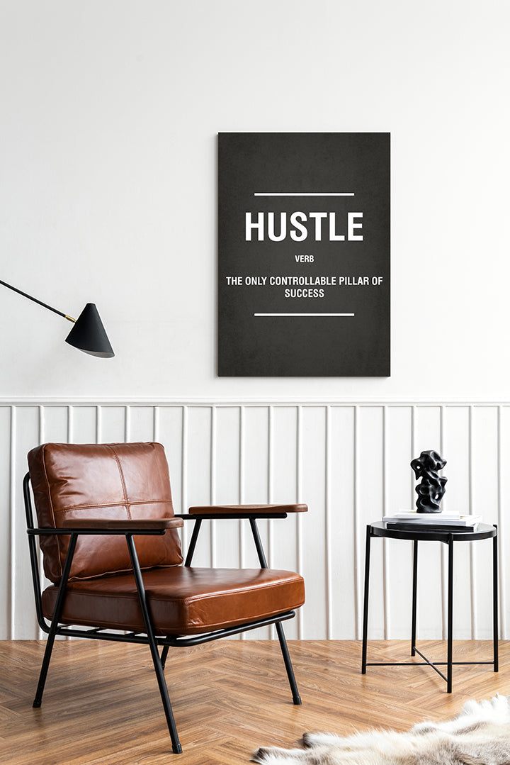 Hustle Verb