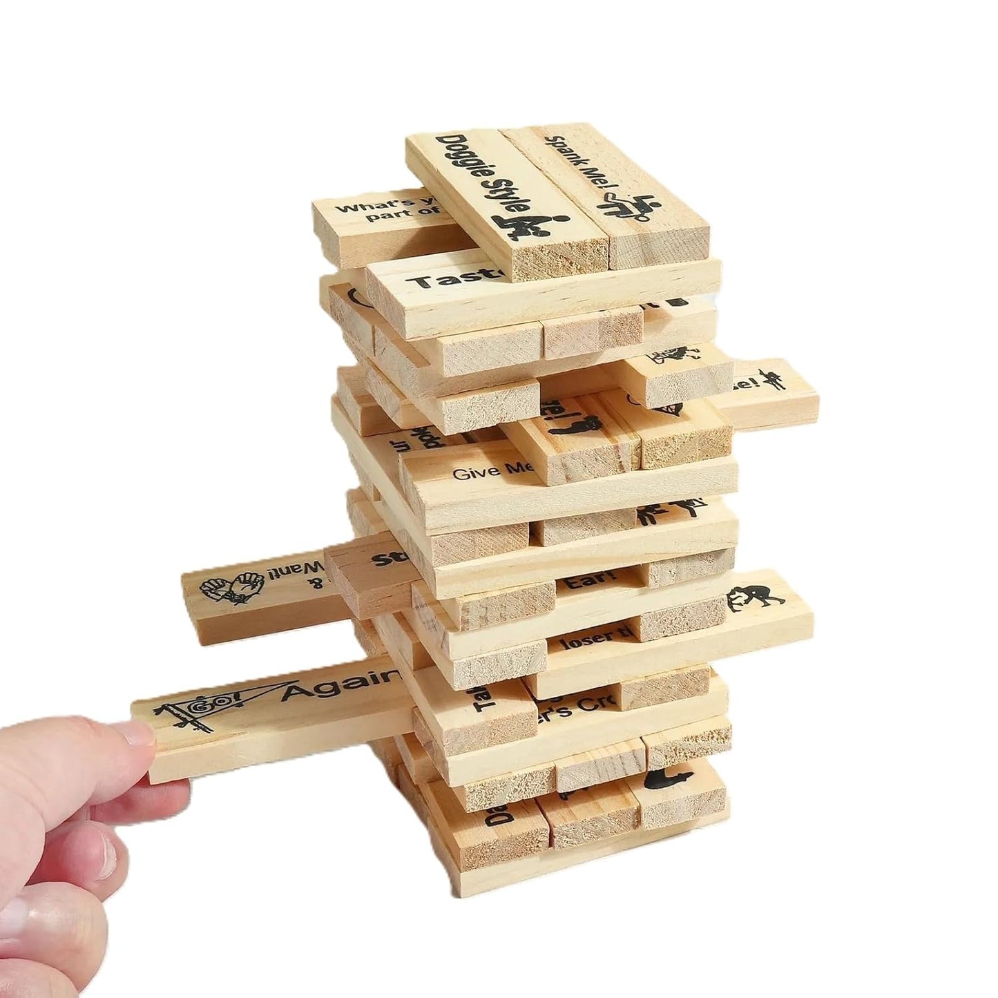 Naughty Jenga – Fun & Romantic Couples Game