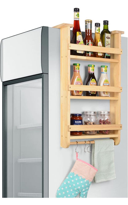 Fridge Side Shelf Rack Organizer | Refrigerator Side Shelf