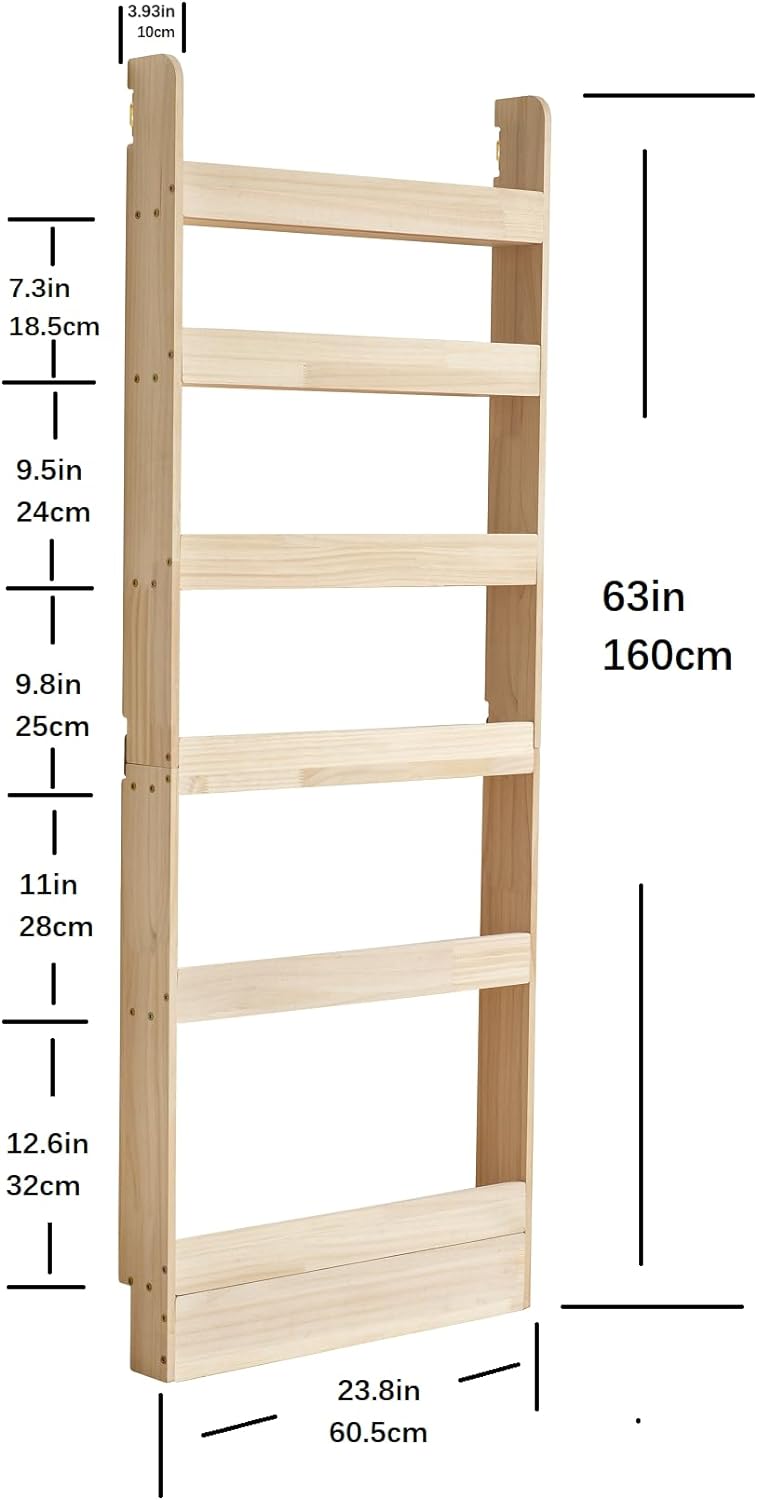 Organizer for Books, Toy Storage Bookshelf Rack Wall for Kids and Adults - Width 23.6in (60CM)